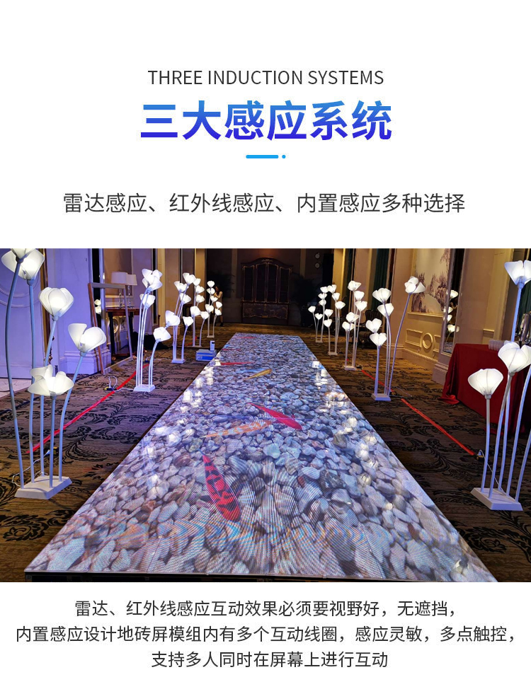 LED互動(dòng)地磚屏詳情