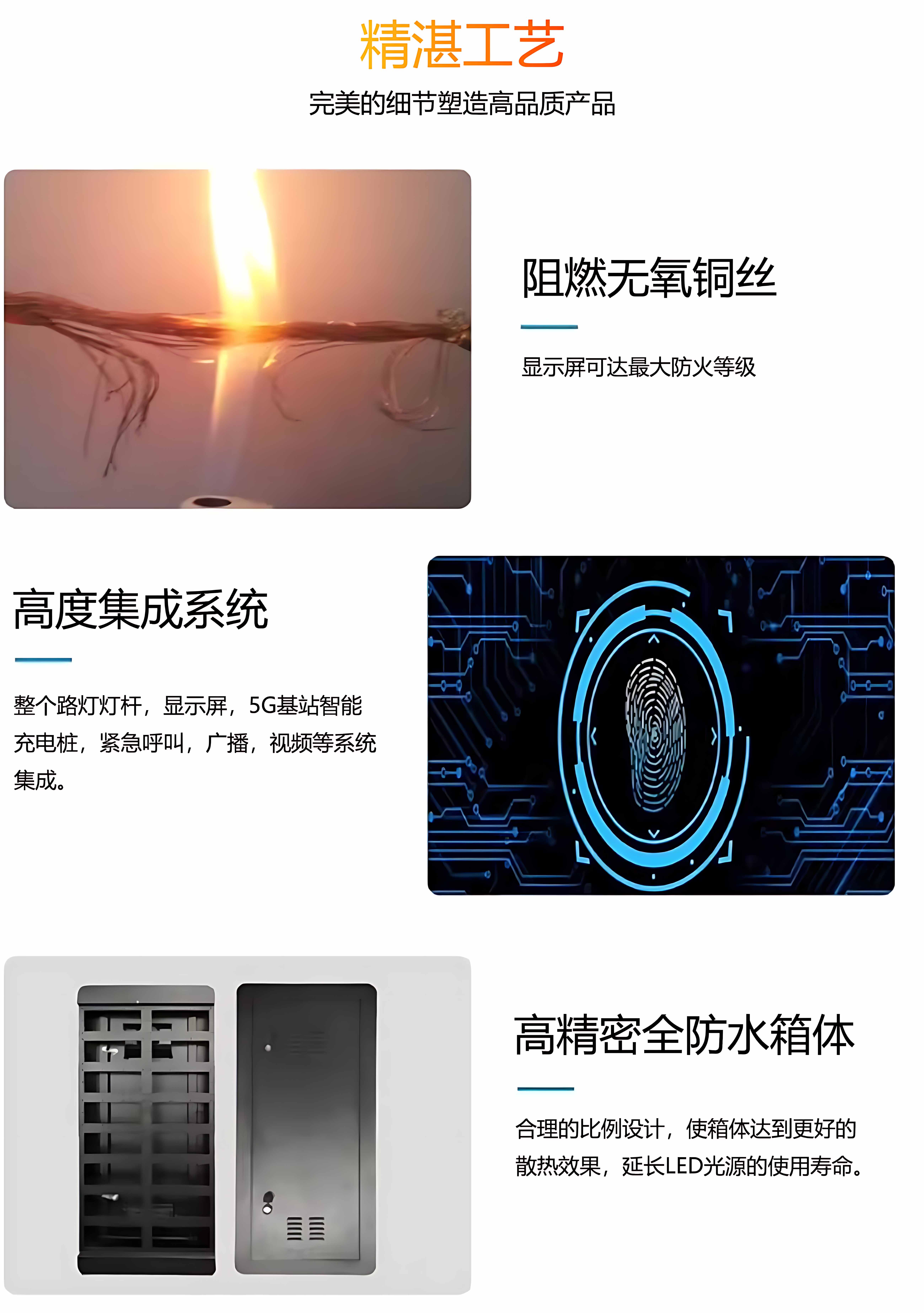 單雙面LED燈桿屏